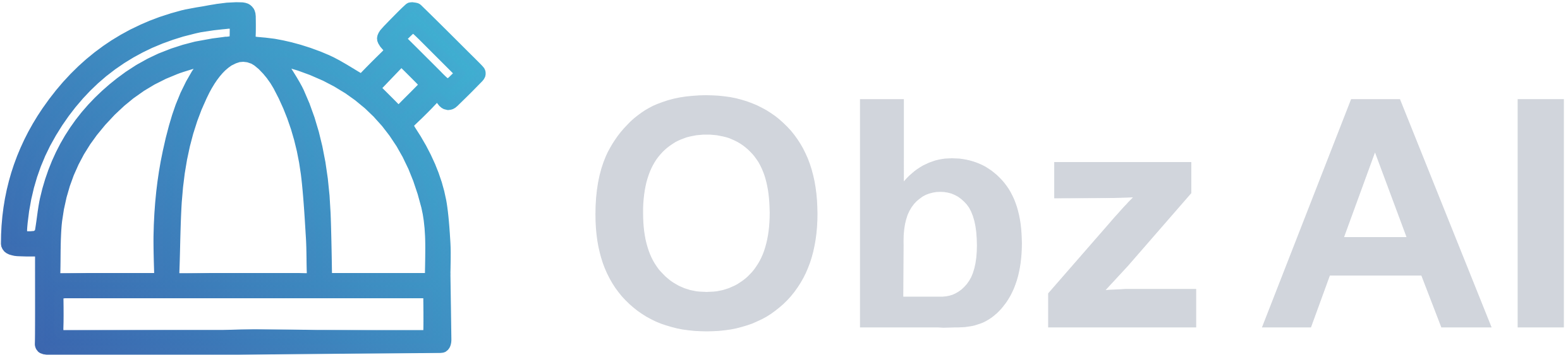 Obz AI Logo Dark